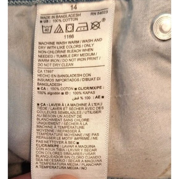 Old Navy Size 14 Blue Jean Skirt Miniskirt Lot Of Two - Picture 6 of 6